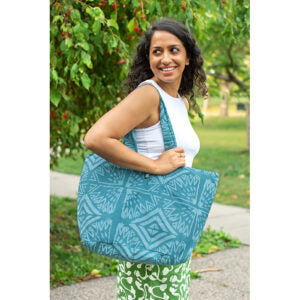 Basket Organic Tote Bag Botany Olive Global Mamas   