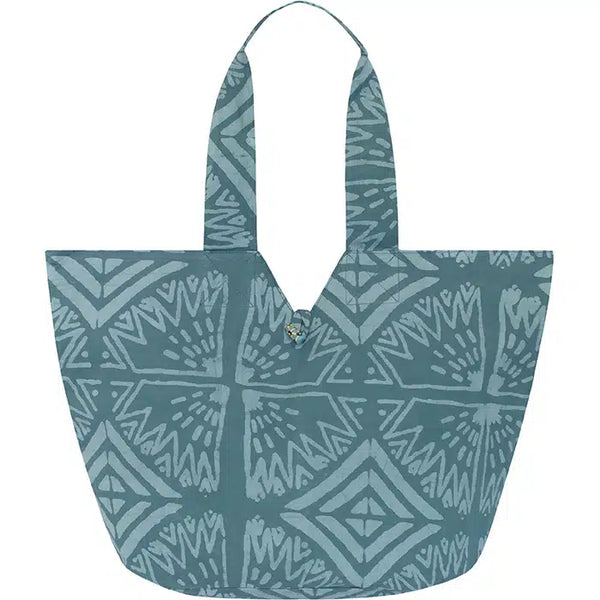 Basket Organic Tote Bag Botany Olive Global Mamas Radiance Teal  