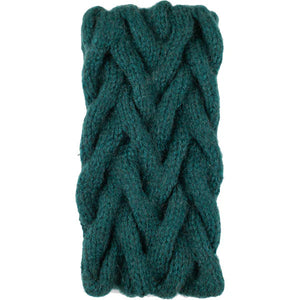 Cable Ear Warmer Andes Gifts Aqua