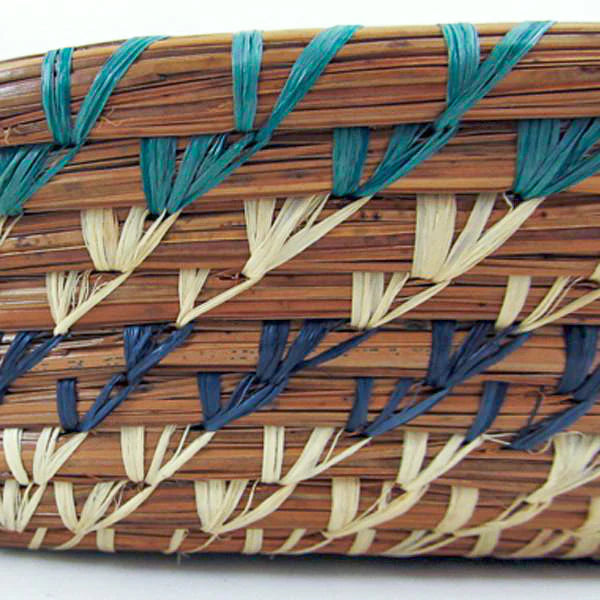 Marcela Pine Needle Basket Regular Mayan Hands   