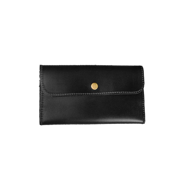 Leather And Wool Wallet