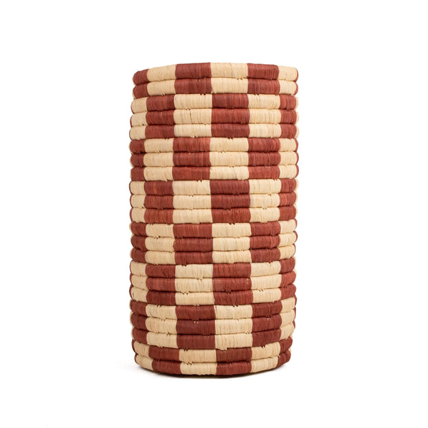 Woodland Vase - 8" Cyndrical Kazi