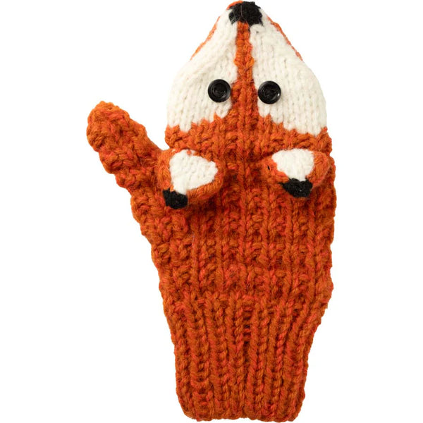 Kids Animal Mittens Andes Gifts Fox