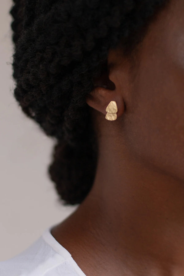 Pamoza Gold Earrings