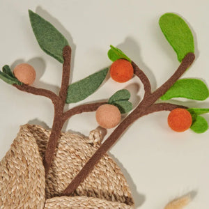 Felt Fruit Tree Branch  Global Goods Partners   