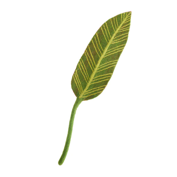 Felt Calathea Leaf Green Global Goods Partners Lime  