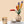 Felt Cattail Flower Gold Global Goods Partners   