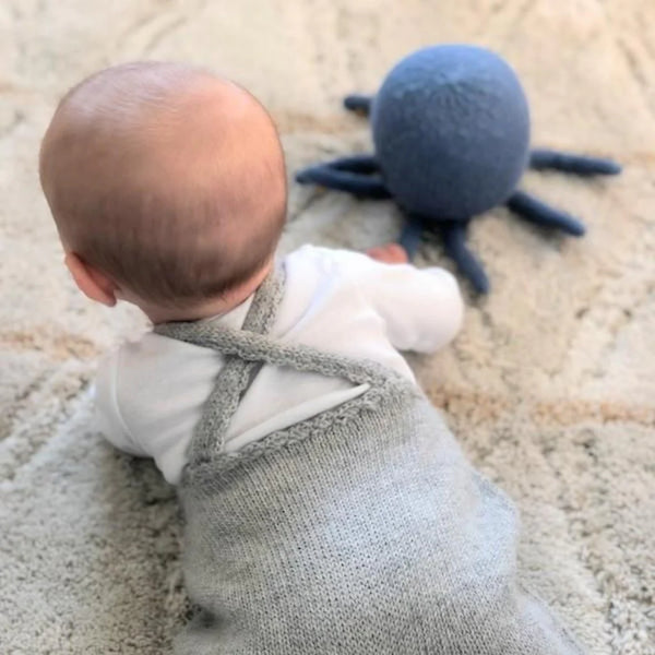 Knit Alpaca Octopus Toy