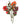 Felt Indian Paint Brush Flower Red Global Goods Partners   