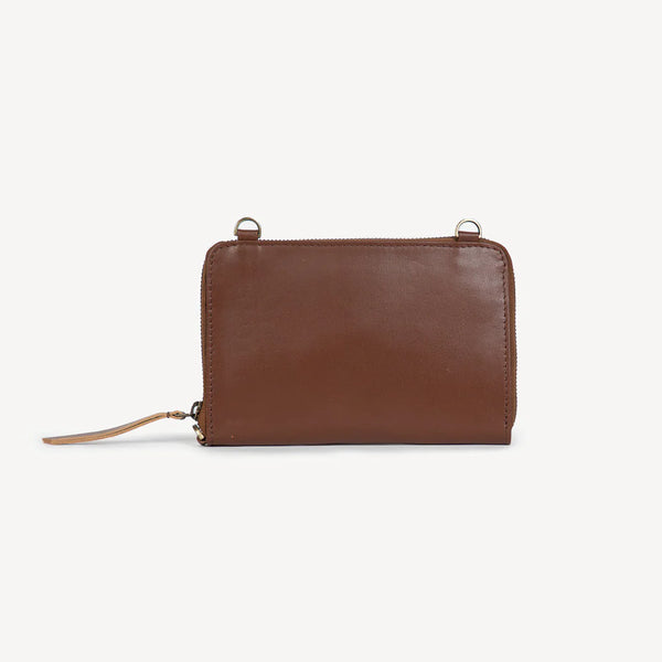 Leather Crossbody Wallet