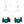 Makola Recycled Glass Earrings