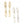 Linked Up Earrings Brass Fair Anita   
