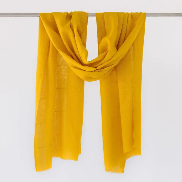 Maraki Cotton Shawl Sabahar Gold