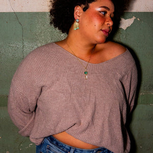 Mossy Falls Earring  Fair Anita   