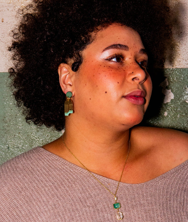 Regency Drop Pendant Necklace  Fair Anita   