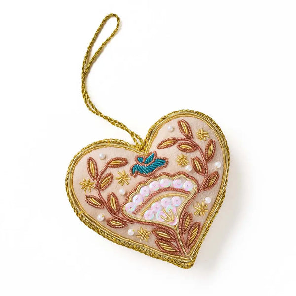 Embroidered Plush Ornament Matr Boomie Heart