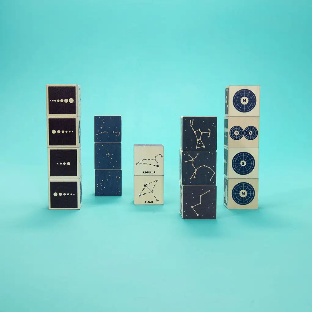 Constellation Wooden Blocks – Maraluna