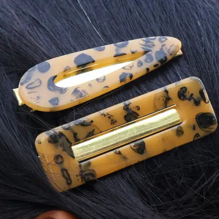 Resin Hair Clips Fair Anita Tortoise