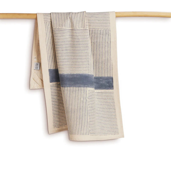 Bungalow Kitchen Towel Sustainable Threads Blue