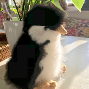 Alpaca Stuffed Penguin Blossom Inspired