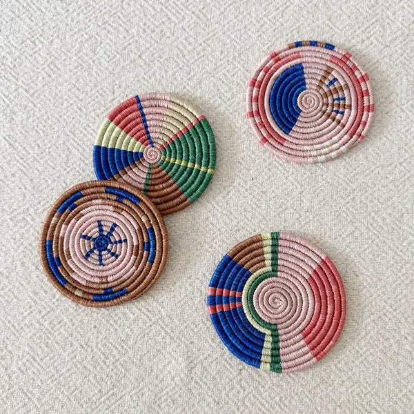 Woven Coasters Set Amasha Manono