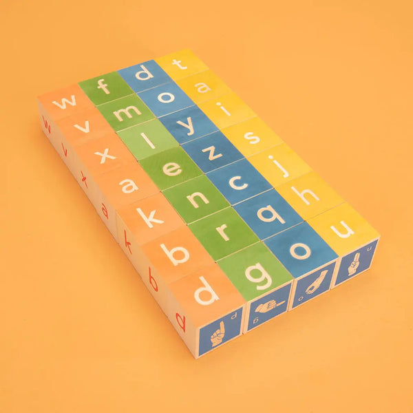 ASL Wooden Blocks Uncle Goose