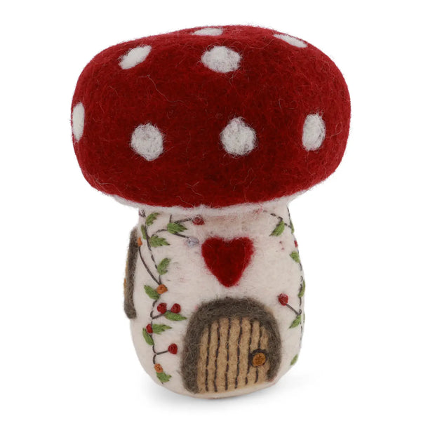 Felt Mushroom House Gry&Sif