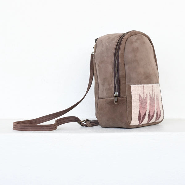 Raiz Mini Leather Backpack  MZ   