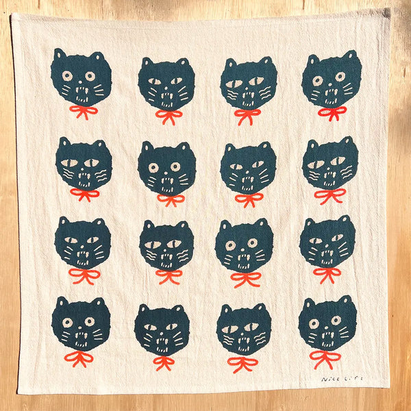 Screen Print Tea Towel Nice Life