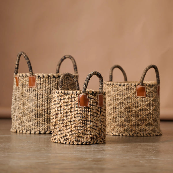 Bahana Jute Basket Ten Thousand Villages