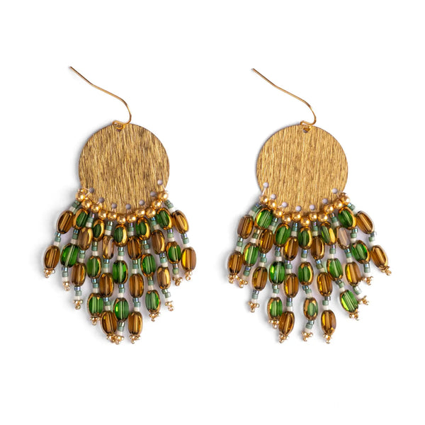 Beaded Chandelier Earring Mayana