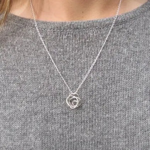 Beautiful Mess Silver Necklace necklace Fair Anita
