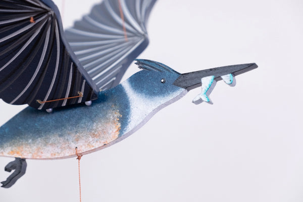 Belted Kingfisher Mobile Tulia's Artisan Gallery