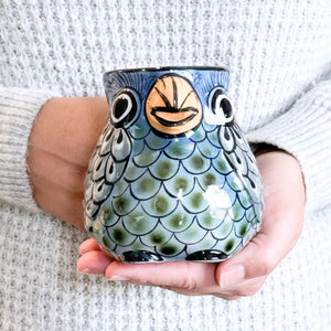 Ceramic Bird Mug Upavim Crafts