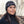 Embroidered Ear Warmer Andes Gifts Black