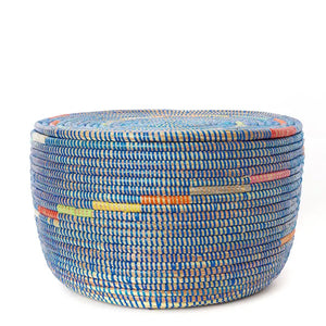 Flat Top Storage Basket Swahili