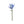 Felt Stargazer Lily Flower Global Goods Partners Blue