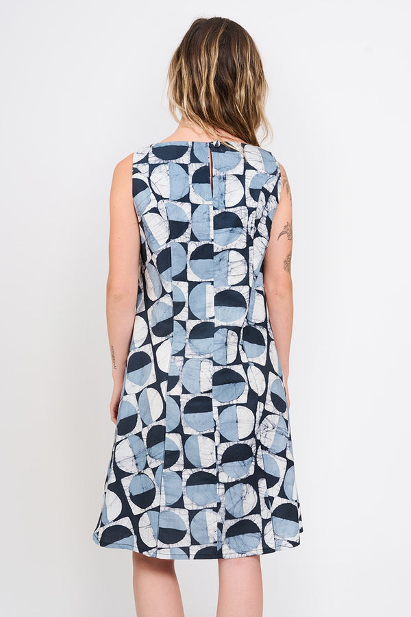 Boardwalk Dress - Mod Circles Global Mamas