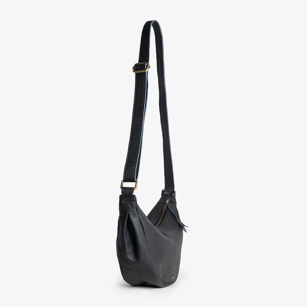Leather Moon Sling Bag  Joyn   