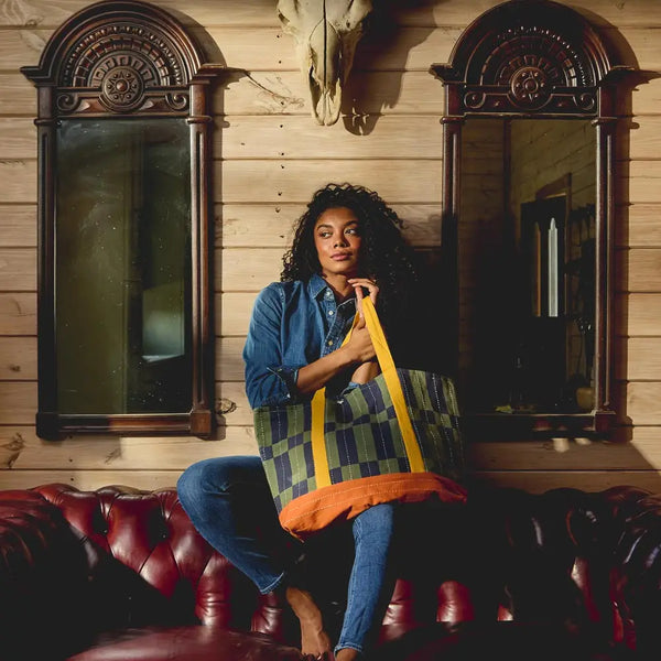 Tile Canvas Tote Anchal Project