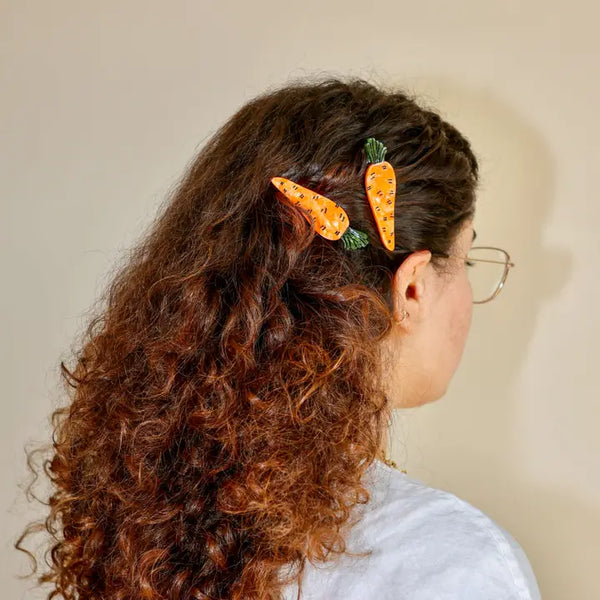 Carrot Alligator Clip Set Jenny Lemons