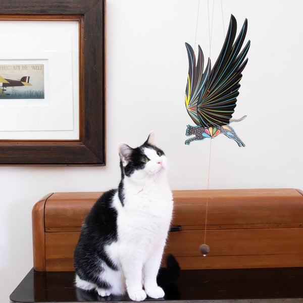 Cat Alebirje Flying Mobile