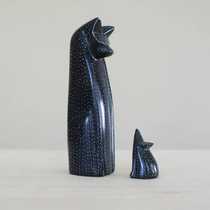 Cat And Mouse Figures Venture Imports Black