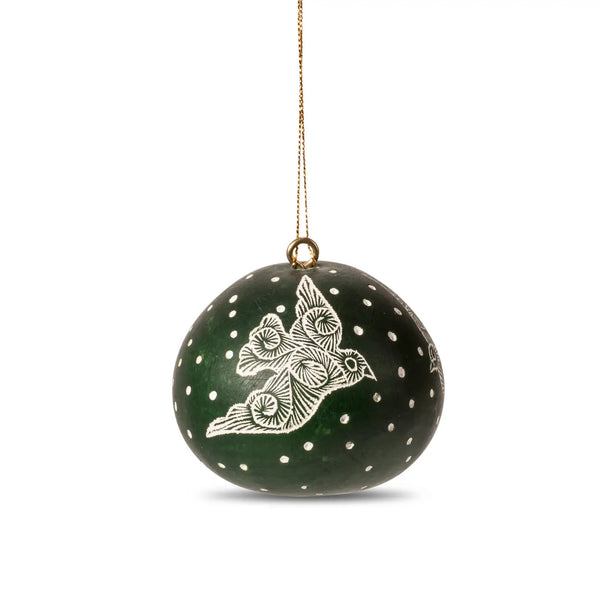 Dove Mini Gourd Ornament Green Lucuma Green