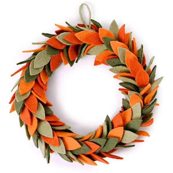 Fall Foliage Wreath Global Goods Partners
