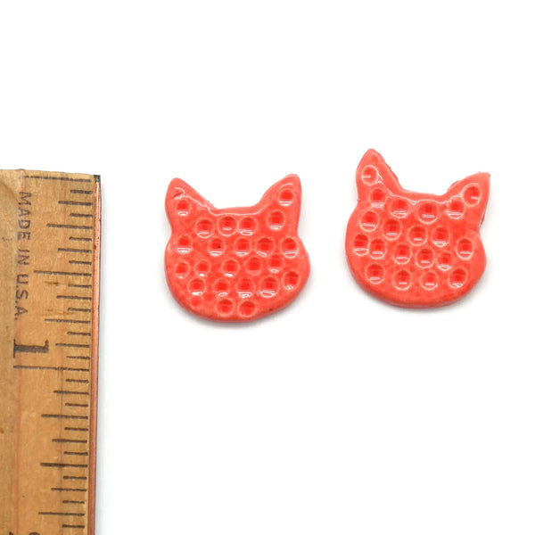 Ceramic Kitty Earring Dunitz & Co.