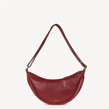 Pebbled Leather Sling Bag