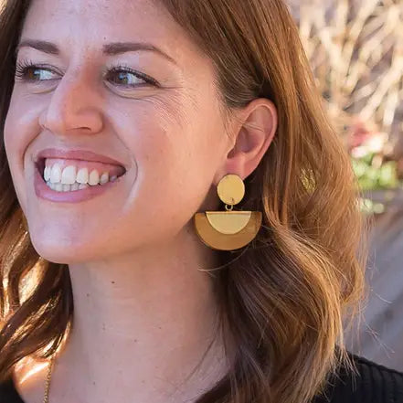 Chord Geometric Earring Fair Anita