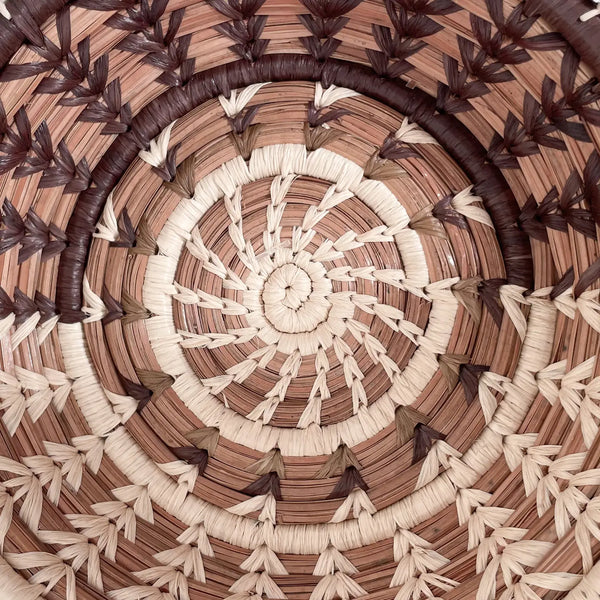 Coco Basket Mayan Hands