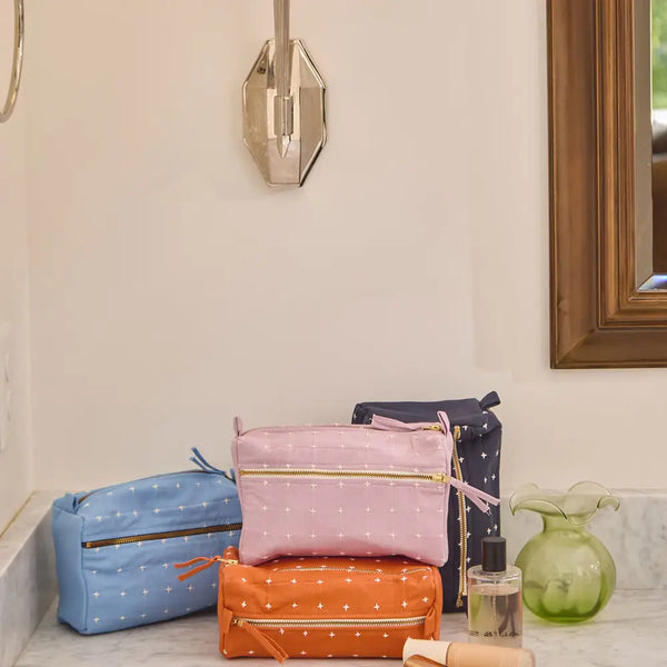 Small Cross-Stitch Toiletry Bag Anchal Project